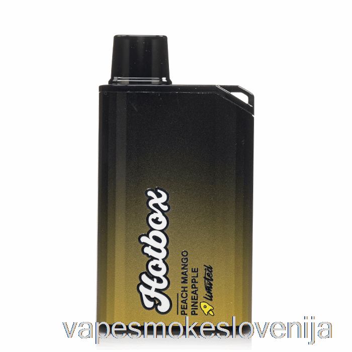 Vape Petrol Puff Znamke Hotbox 7500 Za Enkratno Uporabo Breskev Mango Ananas